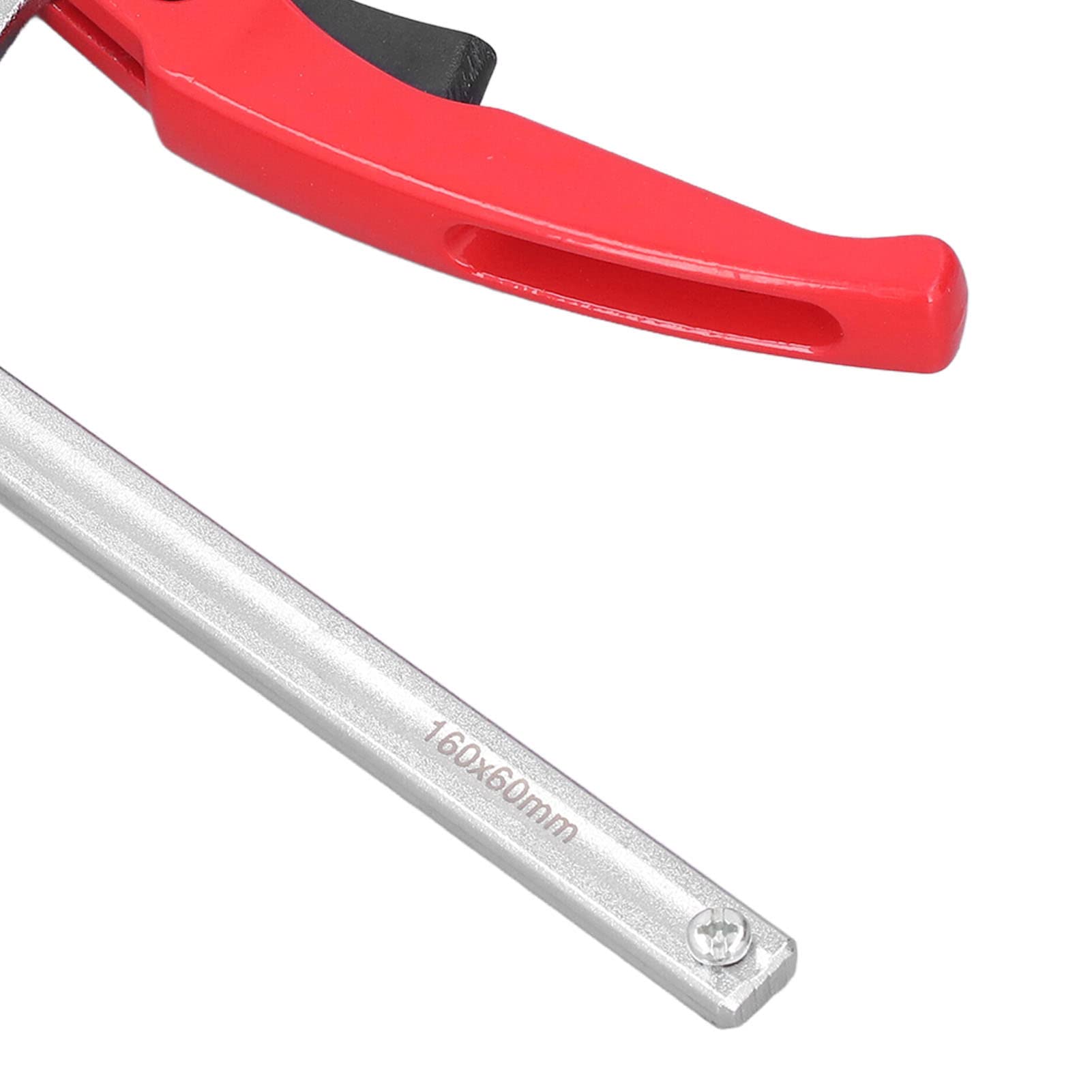 BuyWeek Morsetto da Falegname, 160mm Morsetto a Vite in Acciaio al Cromo Vanadio Morsetto da Tavolo a Cricchetto per la Lavorazione del Legno