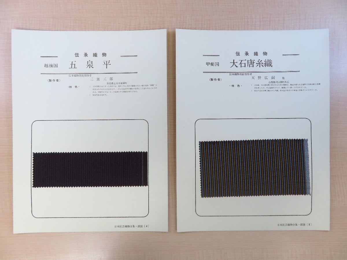 諸国伝承染織裂地帖 Amazon.co.jp: 田中吉之介監修『日本民芸織物全集 別巻 諸国伝承