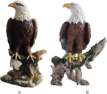 Amazon.co.jp: ノーブランド品 ユニークな樹脂製の鷲の像は強さとを