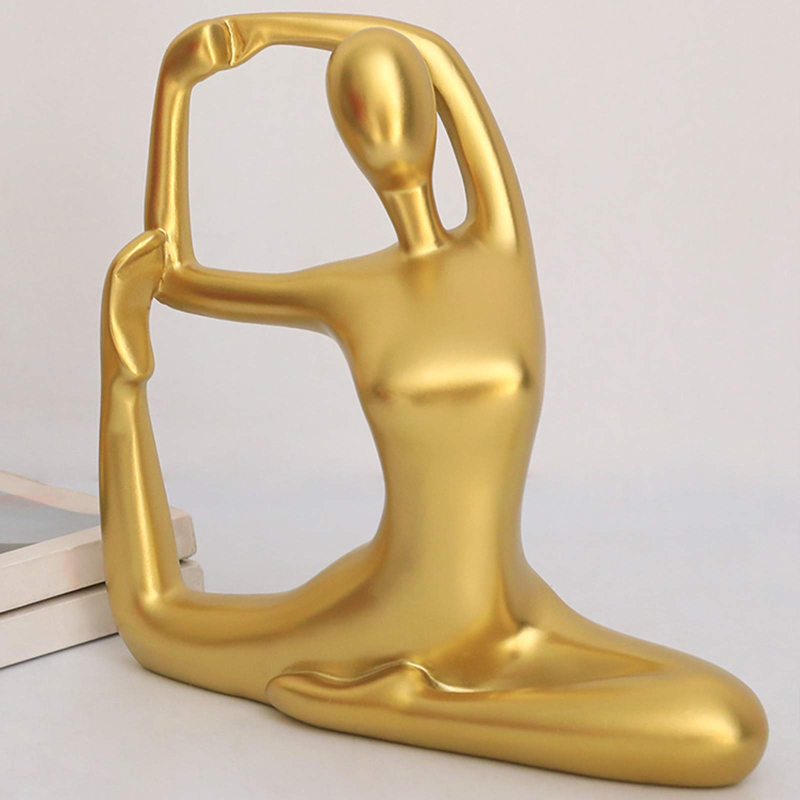 Figurki statuy krycia kobiety, rzeźby Wystrój domu nowoczesny, salon, dekoracja biurowa, świetny pomysł na prezent dla łośników jogi, C