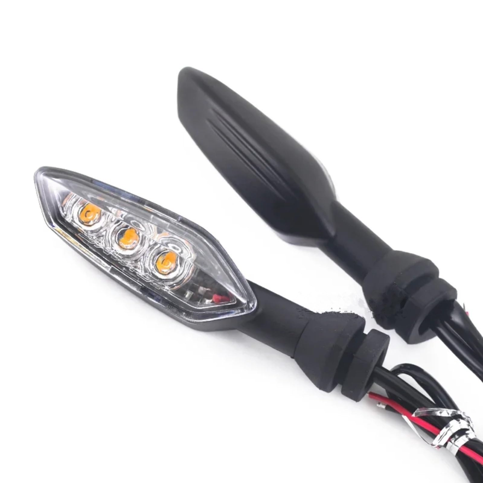 Compatibile Con Ducati Per Monster 1200R 2016 2017 2018 2019 2020 Per Monster 797 2017-2020 Luminoso Indicatore Di Direzione Anteriore O Posteriore Ambrato(Clear,4pcs)