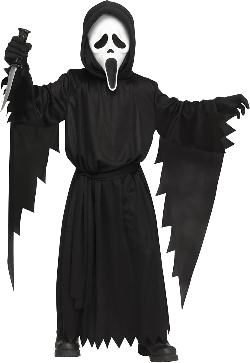 Fun World Boys' Ghost Face Toddler Costume