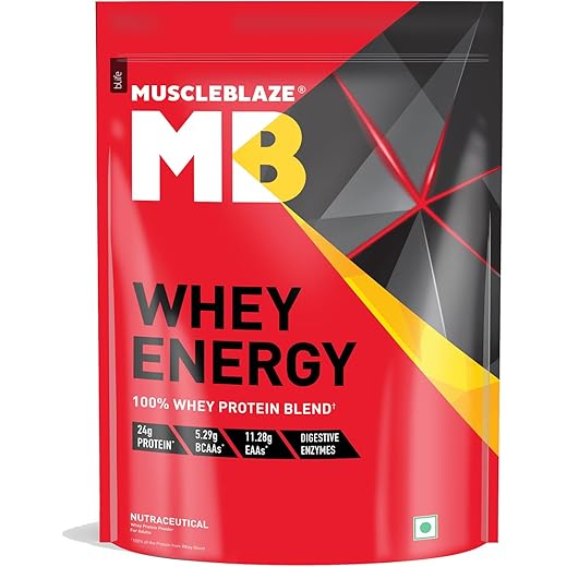 MuscleBlaze Whey Energy Chocolate 1kg