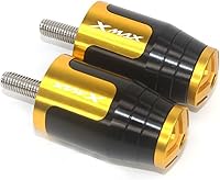 Vista 1 de Accesorios de motocicleta para Xmax 7/8 "0.866 in manillar empuñaduras manillar tapa de extremo para Yamaha Xmax 125 250 300 400 X MAX 2017