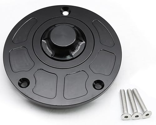 Miniatura 7 de Tapa de gasolina de aluminio para motocicleta, cubierta de aceite para tanque de combustible para R6/R6S (todos los años), R1 R1S R1M (todos los