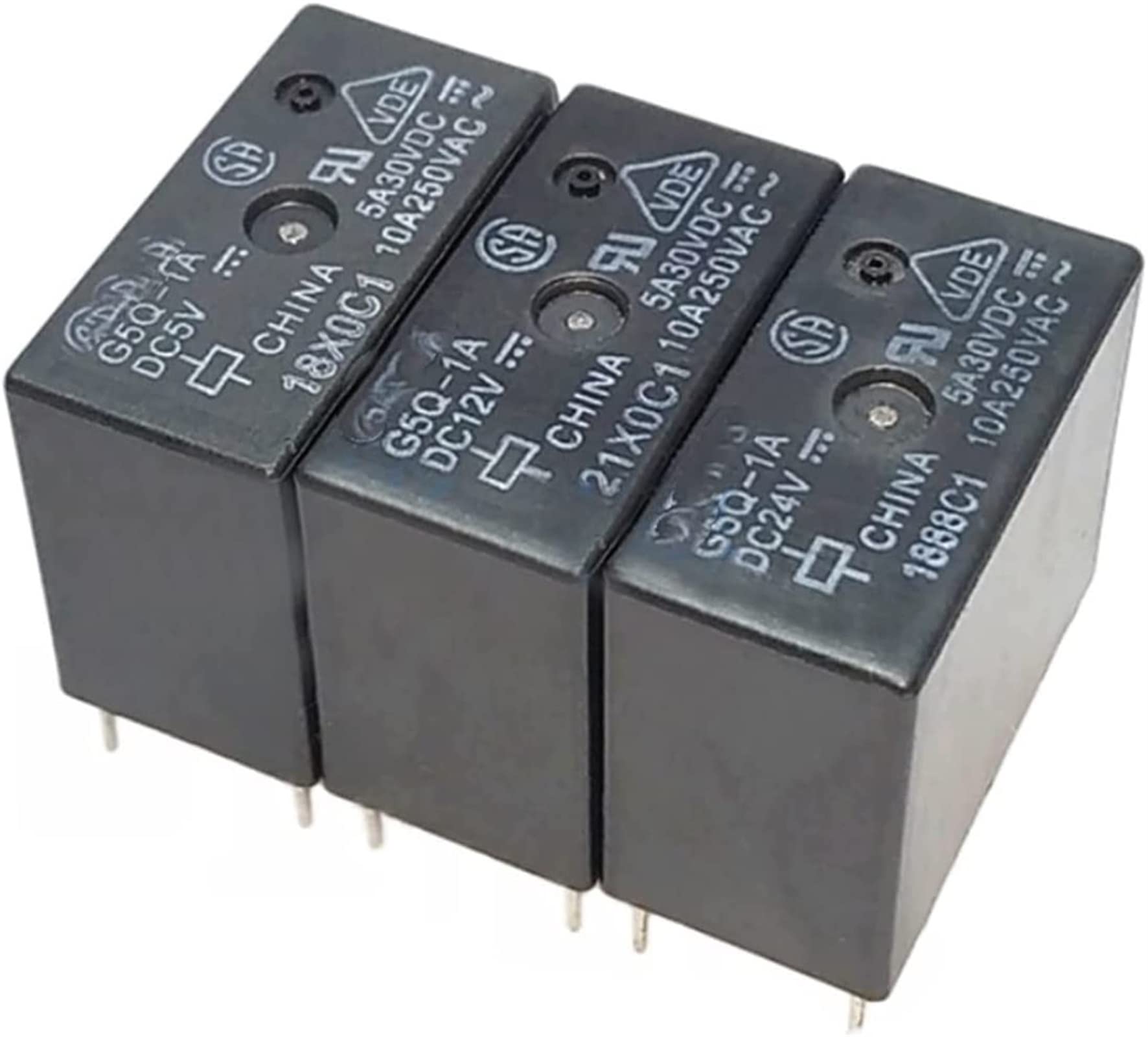 LKPEHTAGN Relay G5Q-1A-DC12V 12V 10A DIP4