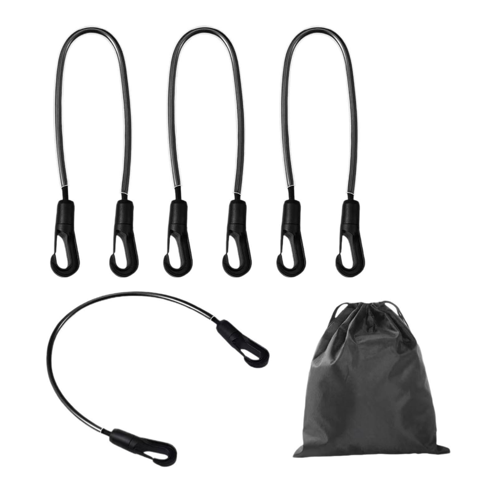 Creations 4 Pieces Leg Straps for Horse Blankets Removable with Storage Bag Adjustable-image-23