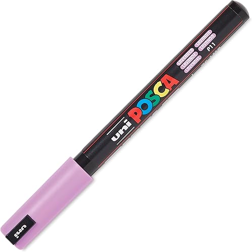 uni-ball Uni POSCA 181738 - Marcador con punta extrafina, 0.028 in, color morado lavanda
