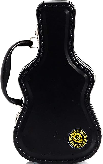 Suck UK | Kids Lunch Box Guitar | Metal Lunch Box | Kids Lunch Bag & Bento Box Alternative | Boys Lunch Box For Back To School | Retro Sandwich Box & Toddler Lunch Box | Packed Lunch Box Music Gifts
