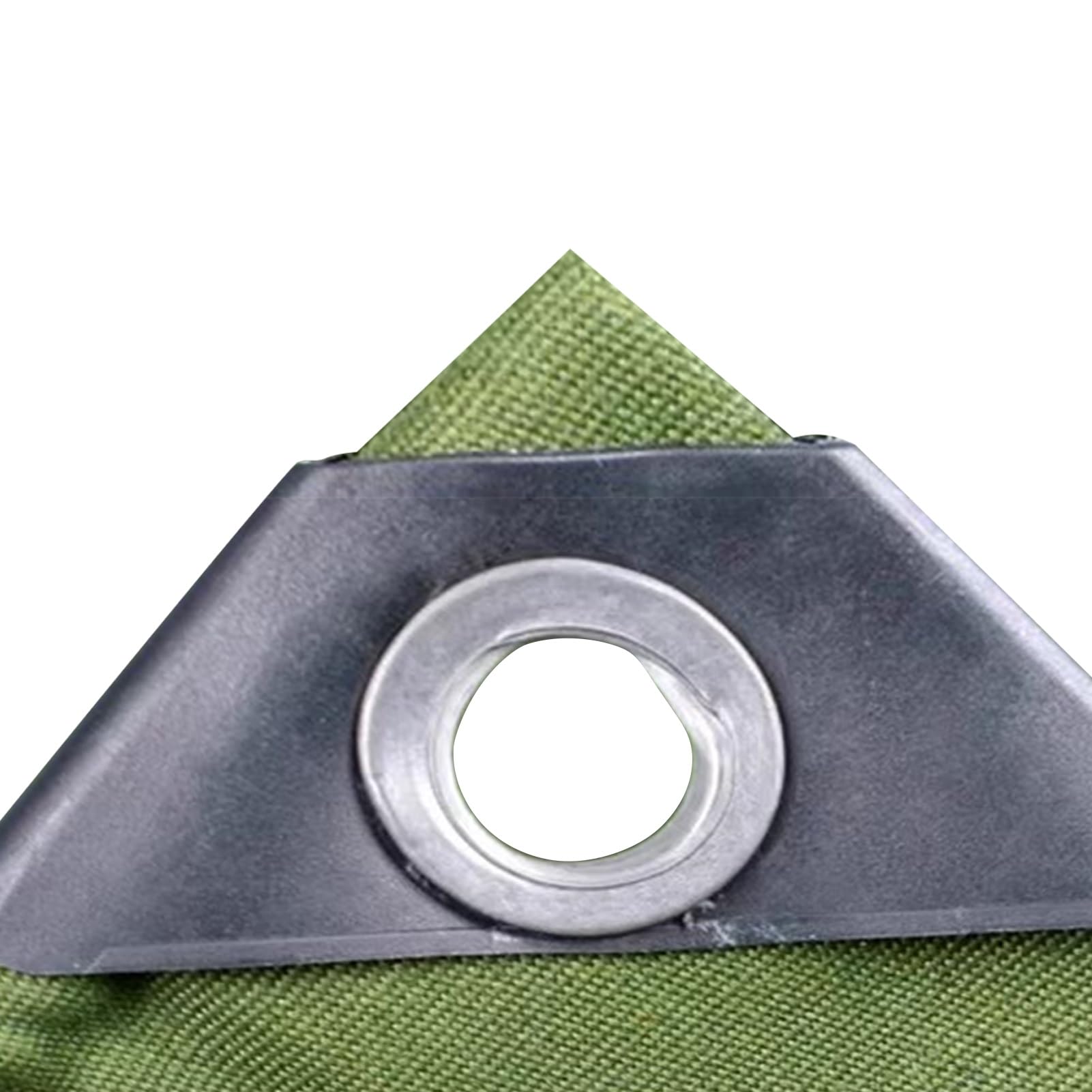 GLDYTVF Heavy Duty Waterproof Green Tarp Sheet 4x6m (13.1ft x 19.7ft) Durable Tarpaulin for Outdoor Use Groundsheet Tent Cover Rip & Tear Resistant Versatile for Furniture Protection