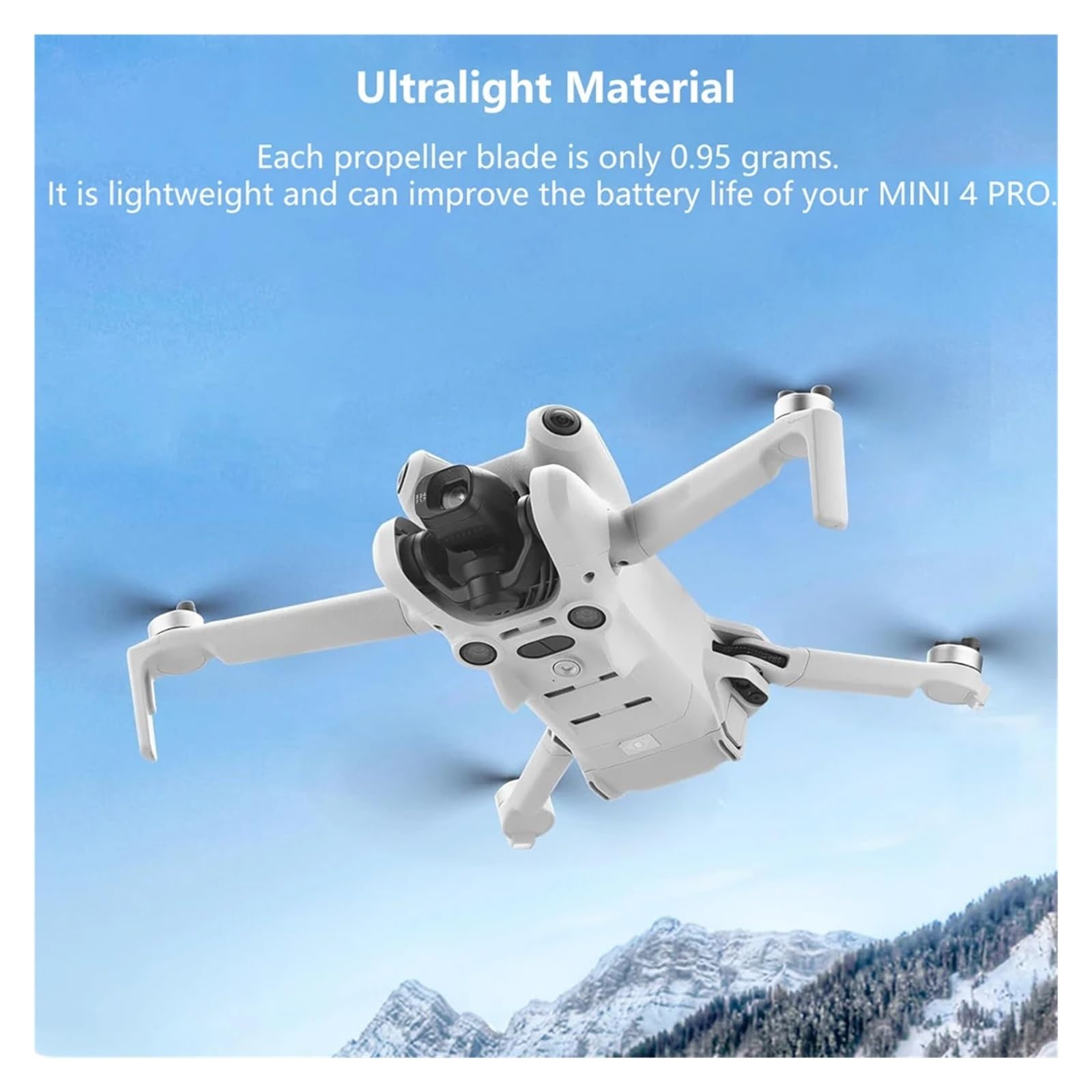 Compatible avec DJI, Hélices for Mini 4 Pro/Mini 3 Pro