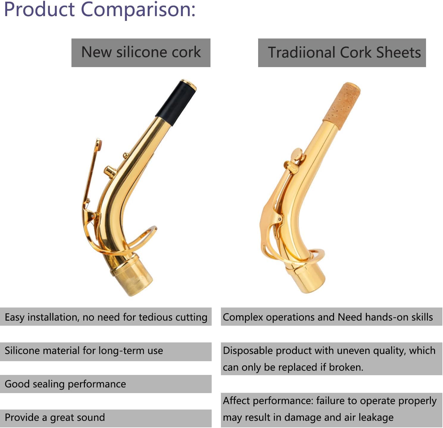 Pièces De Réparation Pour Saxophone Alto, Kit De Maintenance Pour Réparation Saxophone Pièces D