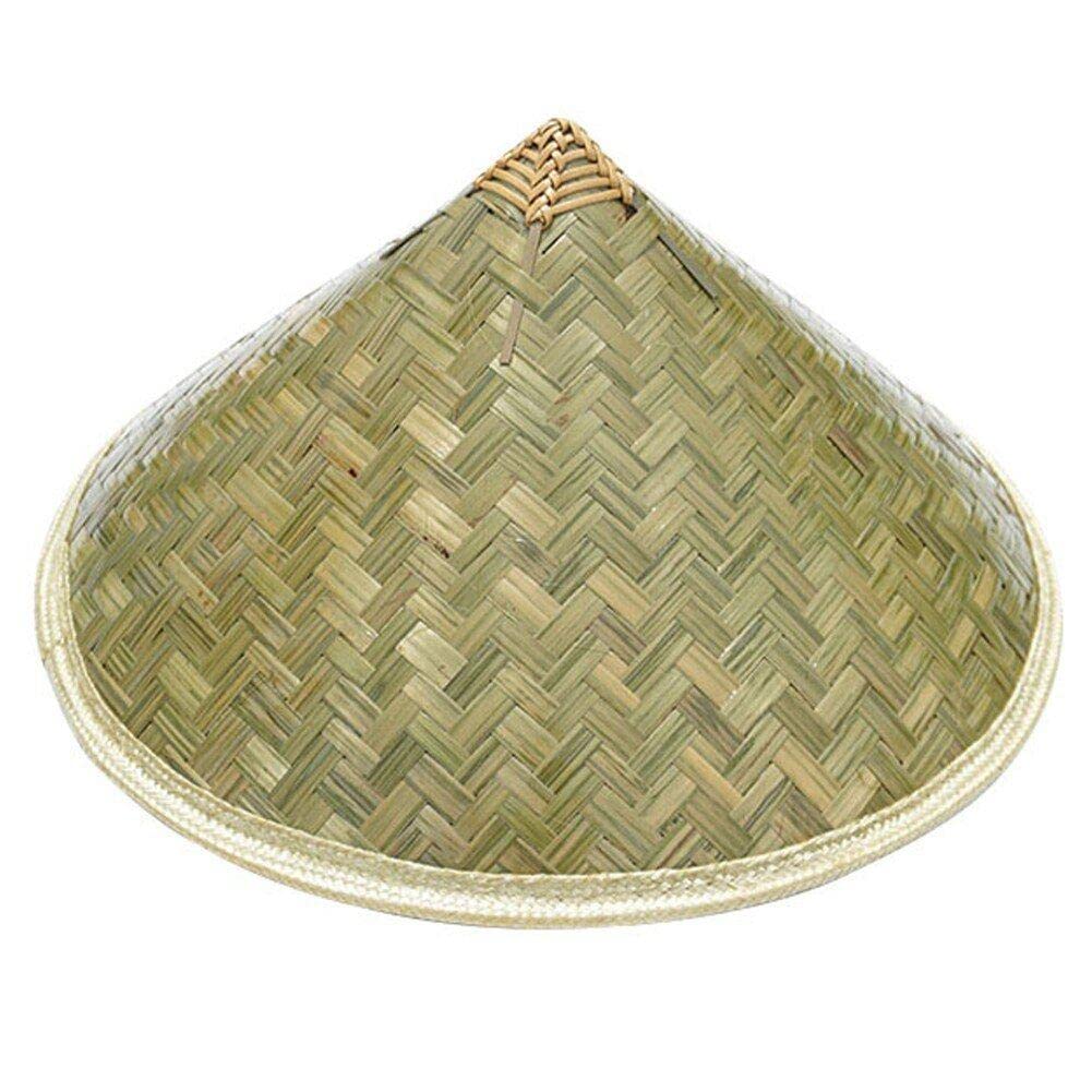 Hrippy As Shown Handmade Weave Straw Hat Breathable Sun Hat Wide Brim Farm Cap Comfortable Japanese Vietnamese Cone Hat For Summer Fishing