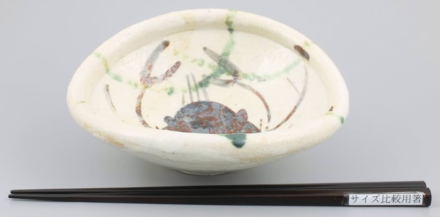 美濃焼　中垣連次　志野織部　蟹　湯呑　茶碗　食器　和食器　小鉢　飯碗　小皿 Amazon.co.jp: 美濃焼 中垣連次 取鉢 小鉢 ボウル 皿 15cm 志野