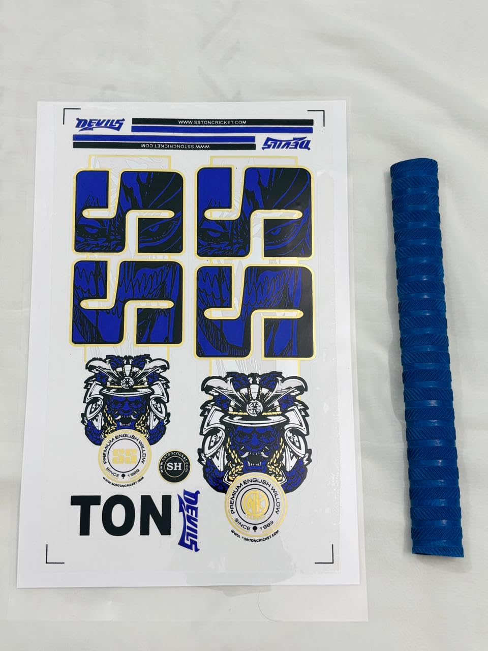 Panch Nakshatram Premium Cricket Bat Sticker with Grip Combo | Cricket Bat Accessory-image-29