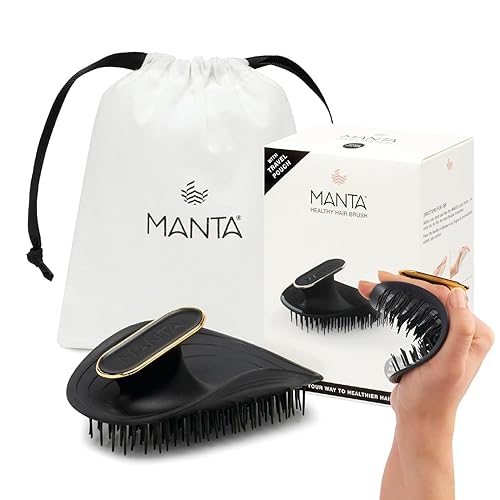 Miniatura 7 de Cepillo para el cabello  Cepillo de pelo totalmente flexible  Cepillo suave que ayuda a prevenir la rotura del cabello  Masajeador y desenredante