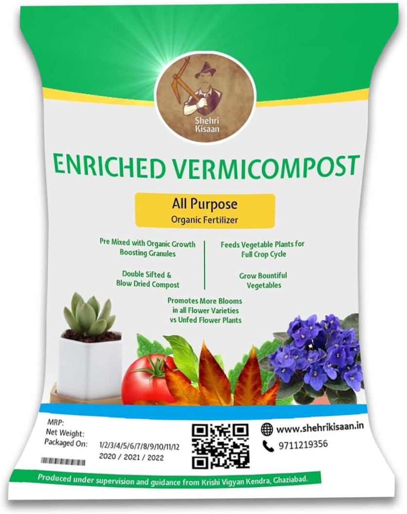 Shehri Kisaan Premium Enriched Vermicompost