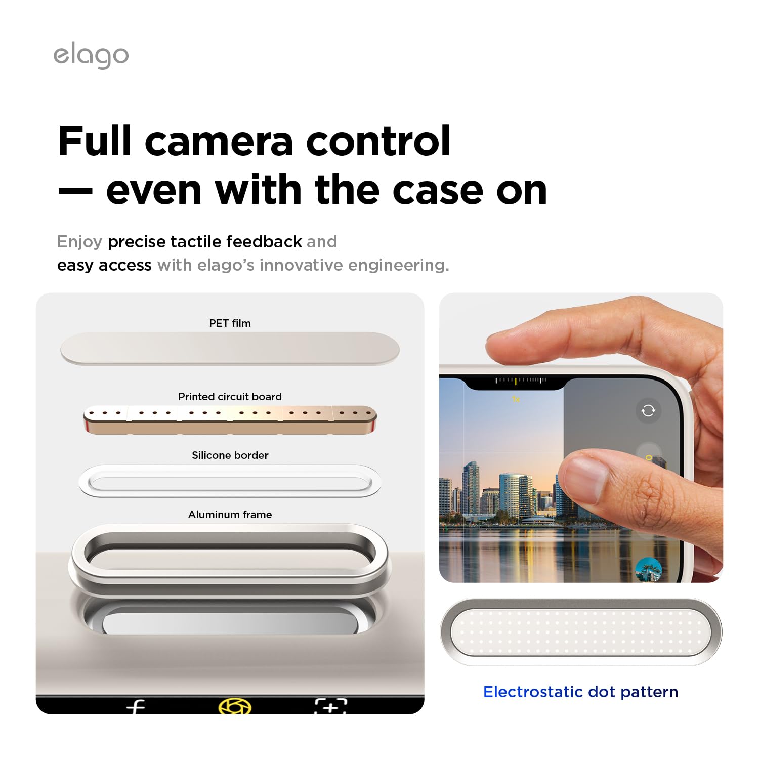 elago Cover Magnetica in Silicone Liquido per iPhone 17 (6,3") – Compatibile con MagSafe, Antiurto, Sottile, Finitura Soft-Touch (Pietra)