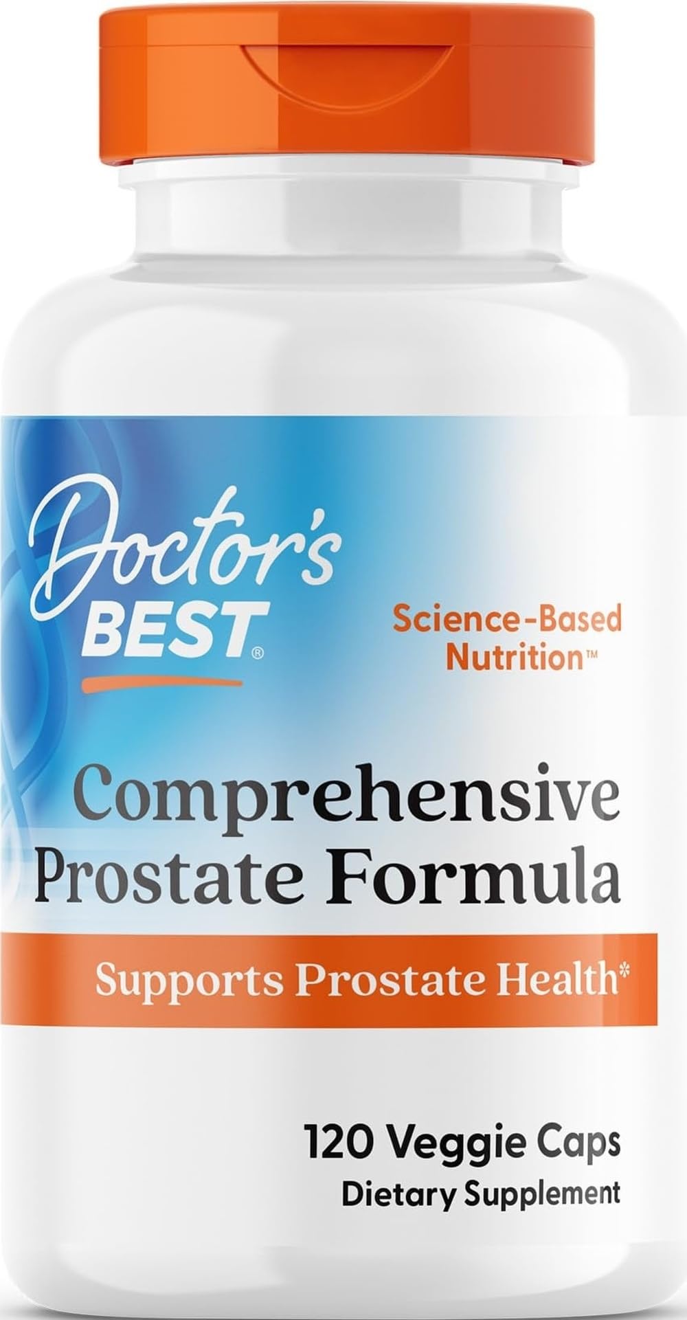 Doctors Best Comprehensive Prostate Formula, Saw Palmetto, 120 Veggie Caps
