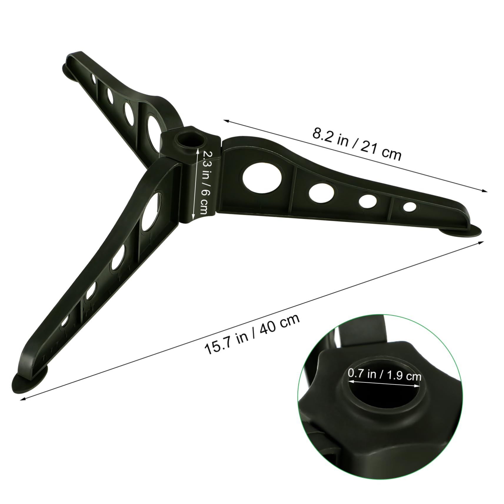 BCOATH Xmas Tree Stand Sturdy Christmas Tree Base Holder for Detachable Design Smooth Edges and for Easy Holiday Setup and Decoration