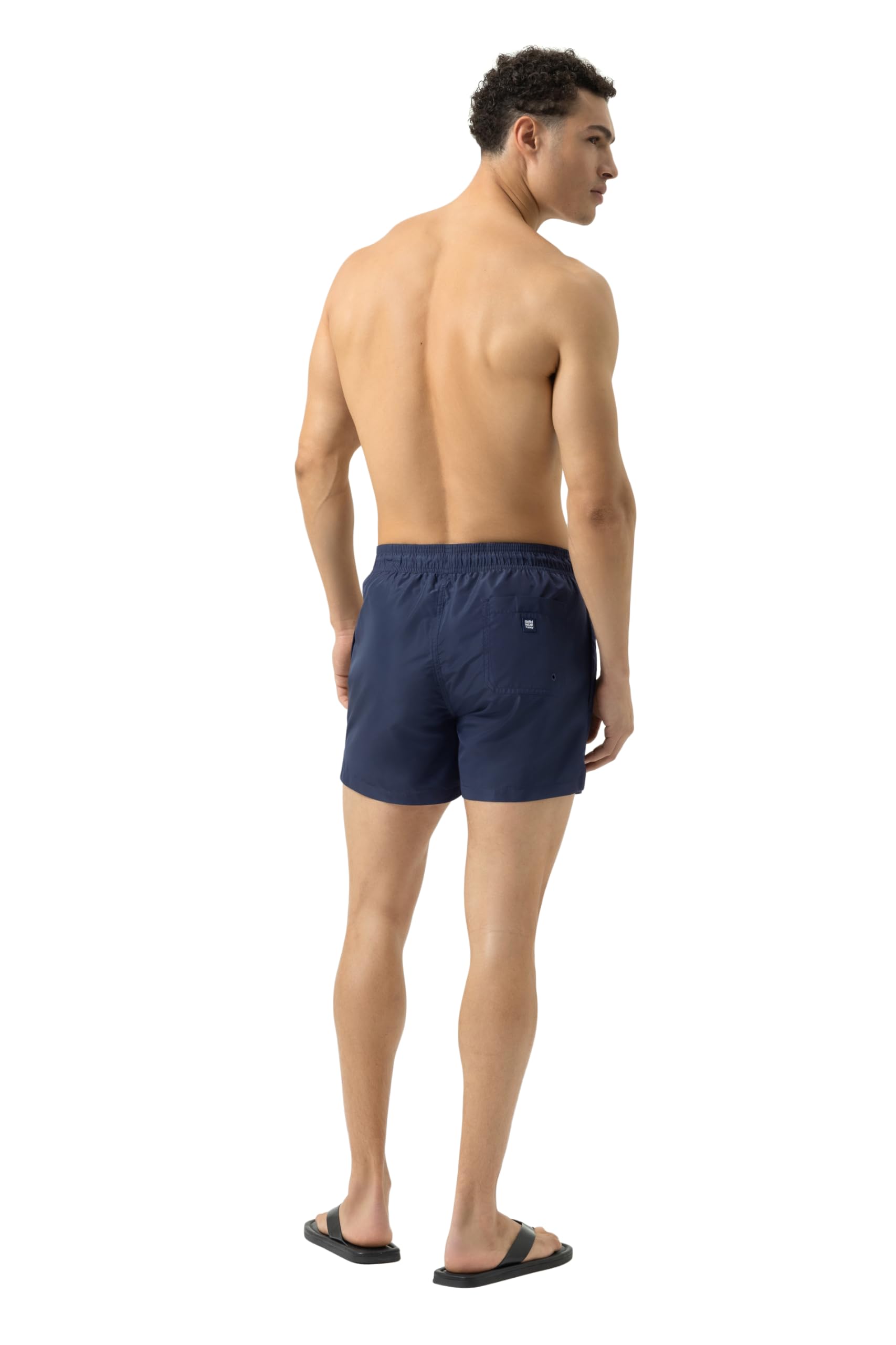 Mey Herren Badeshort: Elastischer Bund mit Kordelzug, Seitliche Eingrifftaschen, Meerwasserresistent, Leichte, schnell trocknende Stoffqualität, Bequeme Passform, Serie Light and Free