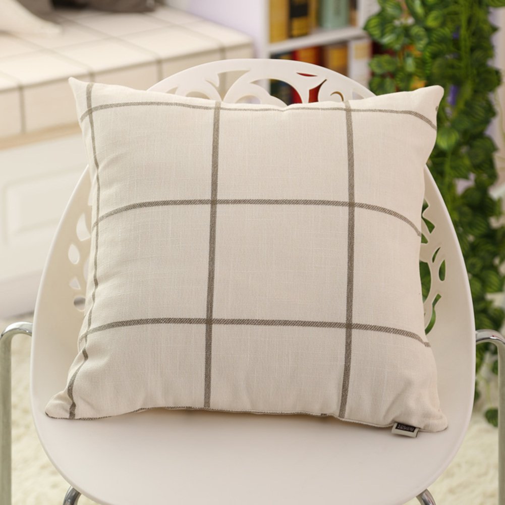 Oreiller lombaire de couleur 45x45 cm et coussin moderne VersionB
