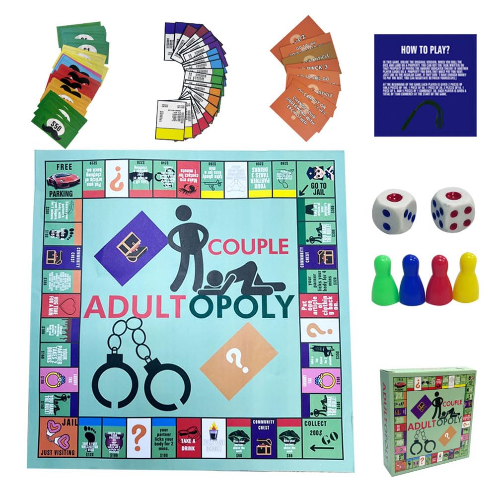 Couples Games – Board Game Couple Boards Game Relationship Card Games Valentines Gifts for Him Her Boyfriend Girlfriend- Cool Anniversary or Valentines Gift