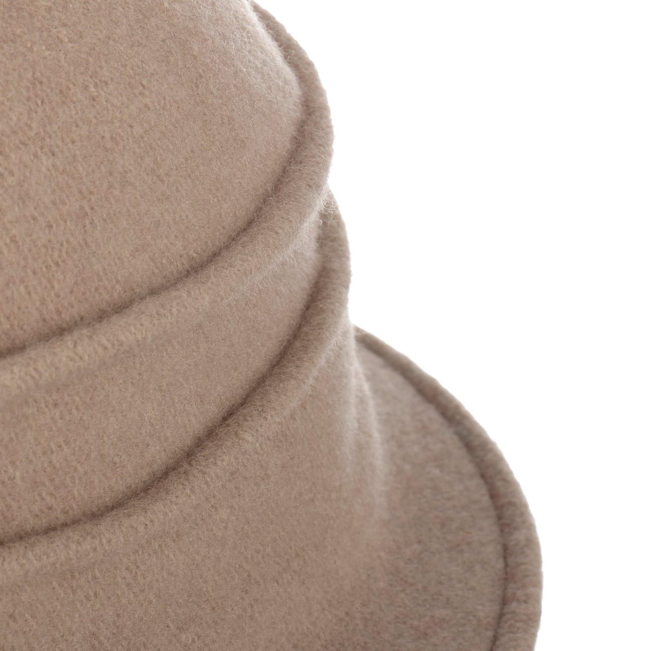 CAPPELLISHOP Kapua Cappello Cloche con Fiore Donna Autunno Inverno