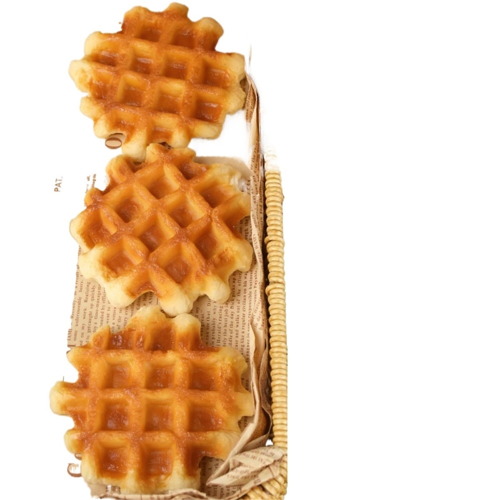 BAYNOPURIN Simulated Vegetables Artificial Fake Cake Food Simulation Realistic Imitation Faux Waffle Replica Pastries Dessert