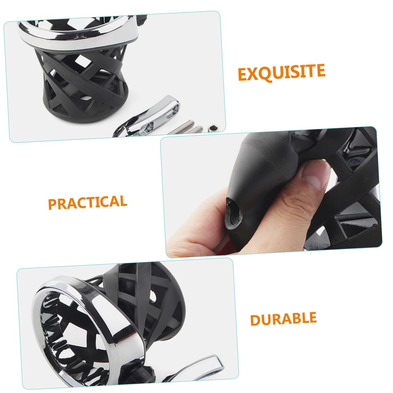 ABOOFAN Porte Gobelet Corrosion pour Support Bouteille et Durable Accessoire Élégant Compatible