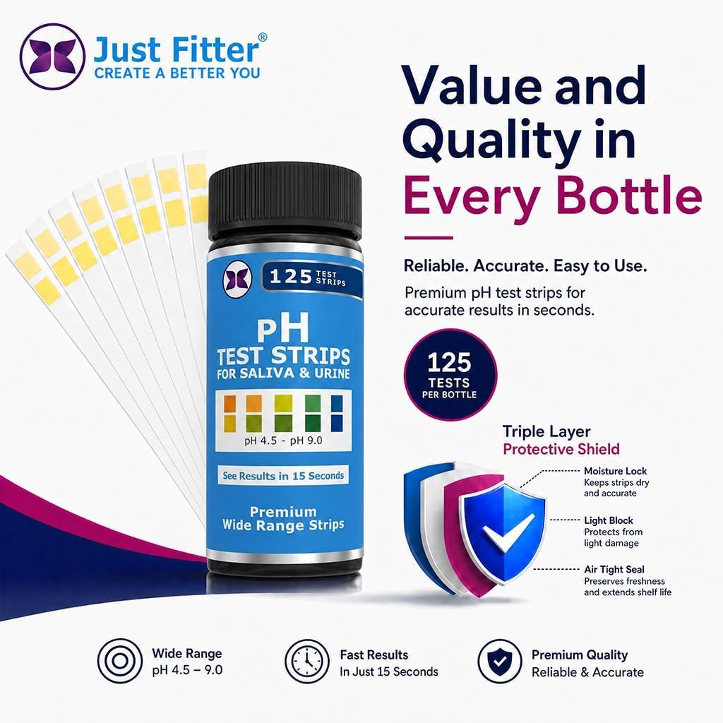 pH Test Strips - Track Your Body's pH Levels -2
