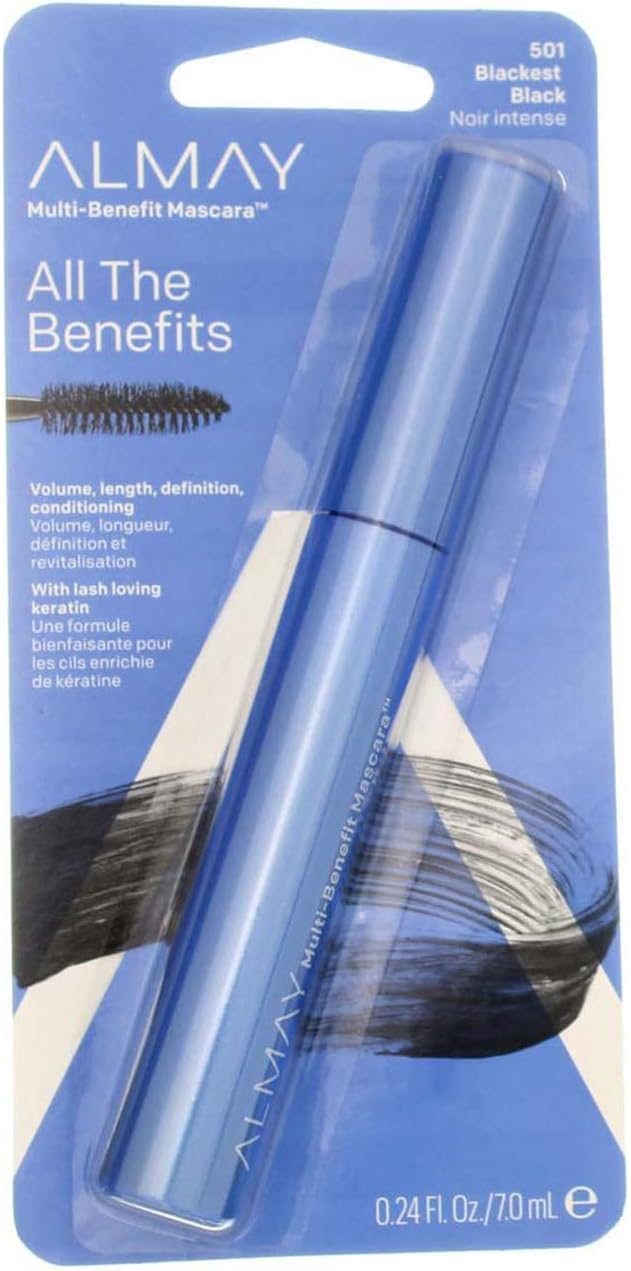 Almay Thickening Mascara, Black Brown [403] 0.26 oz (Pack