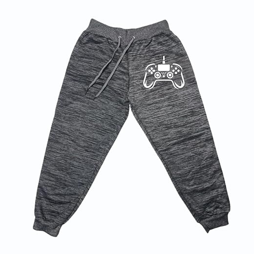 Kit 4 Calças Infantis Gamer de Moletinho para Menino e Menina Escola