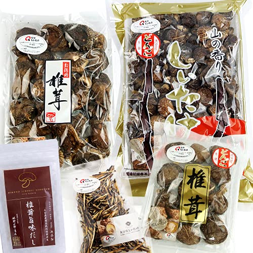 応援企画 おんせん県おおいた ふっこう復袋 (福袋) 原木椎茸 (乾燥) &しいたけ加工品5点個詰め合わせ 大容量1点以上必ず入ります 6,000円 常温福袋