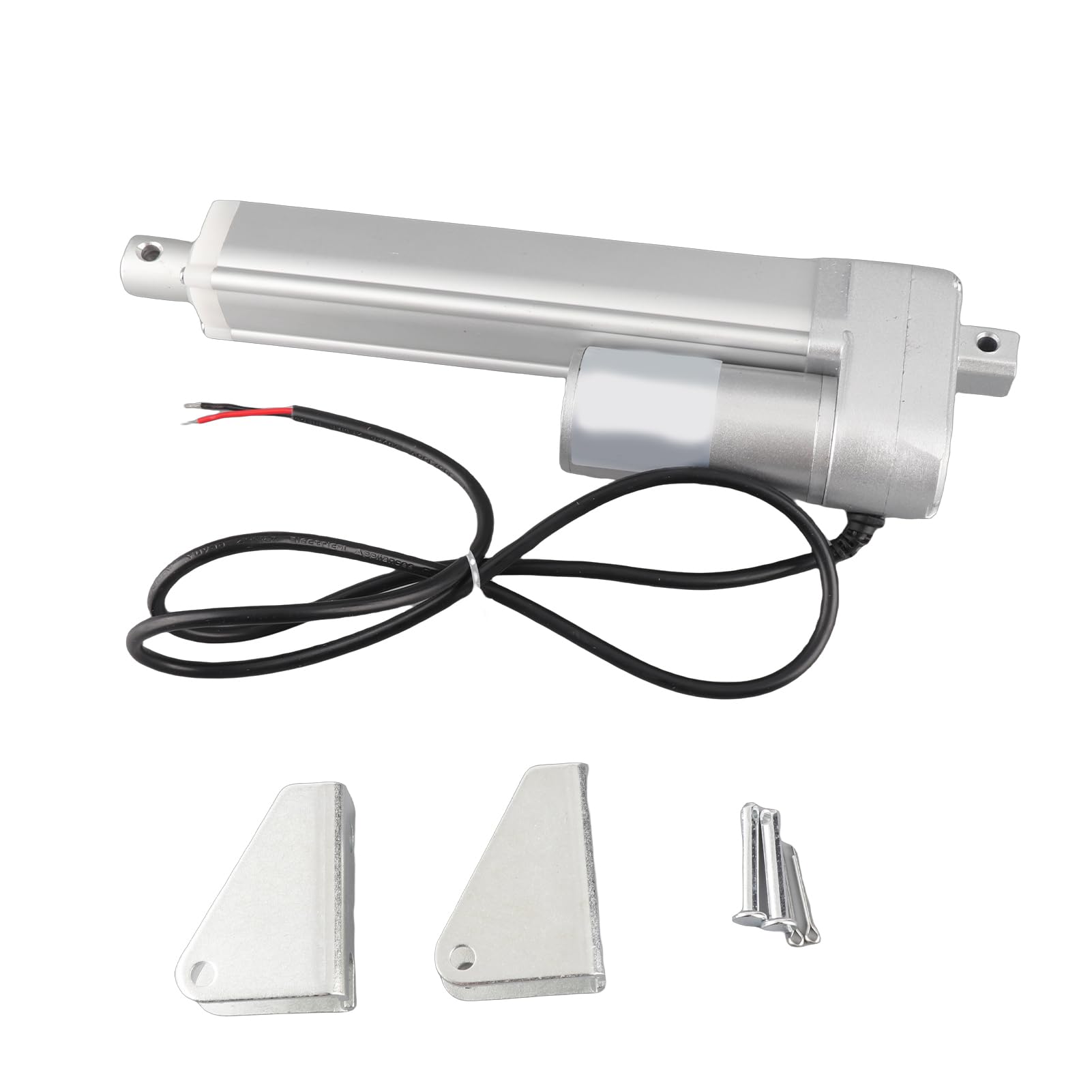 Generic Elektryczny Siłownik Liniowy o Dużej Wytrzymałości 1500N i Skoku 150 Mm do łóżka Elektrycznego, Sofy, Zestawu Kamerowego