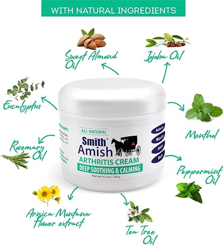 Miniatura 5 de Crema para la artritis. Calmante y refrescante. Tarro de 4.5 onzas