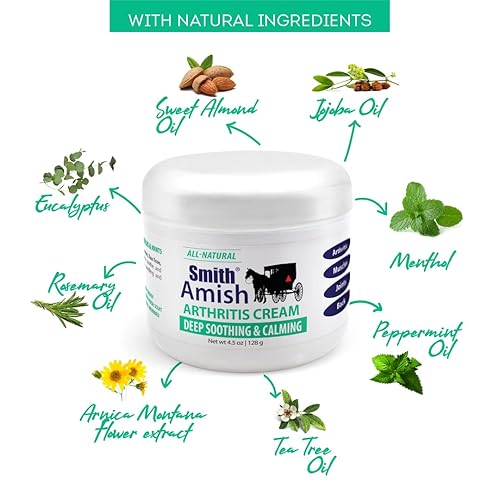 Miniatura 5 de Crema para la artritis. Calmante y refrescante. Tarro de 4.5 onzas