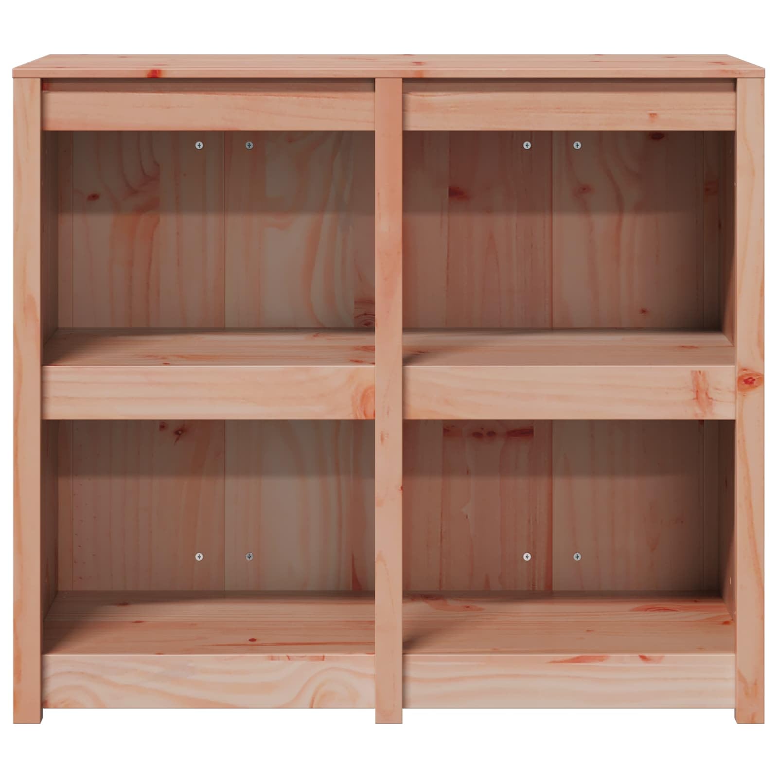 MEPPEL Outdoor Kitchen Cabinet 3 Pieces Douglas Wood 318x55x92 cm