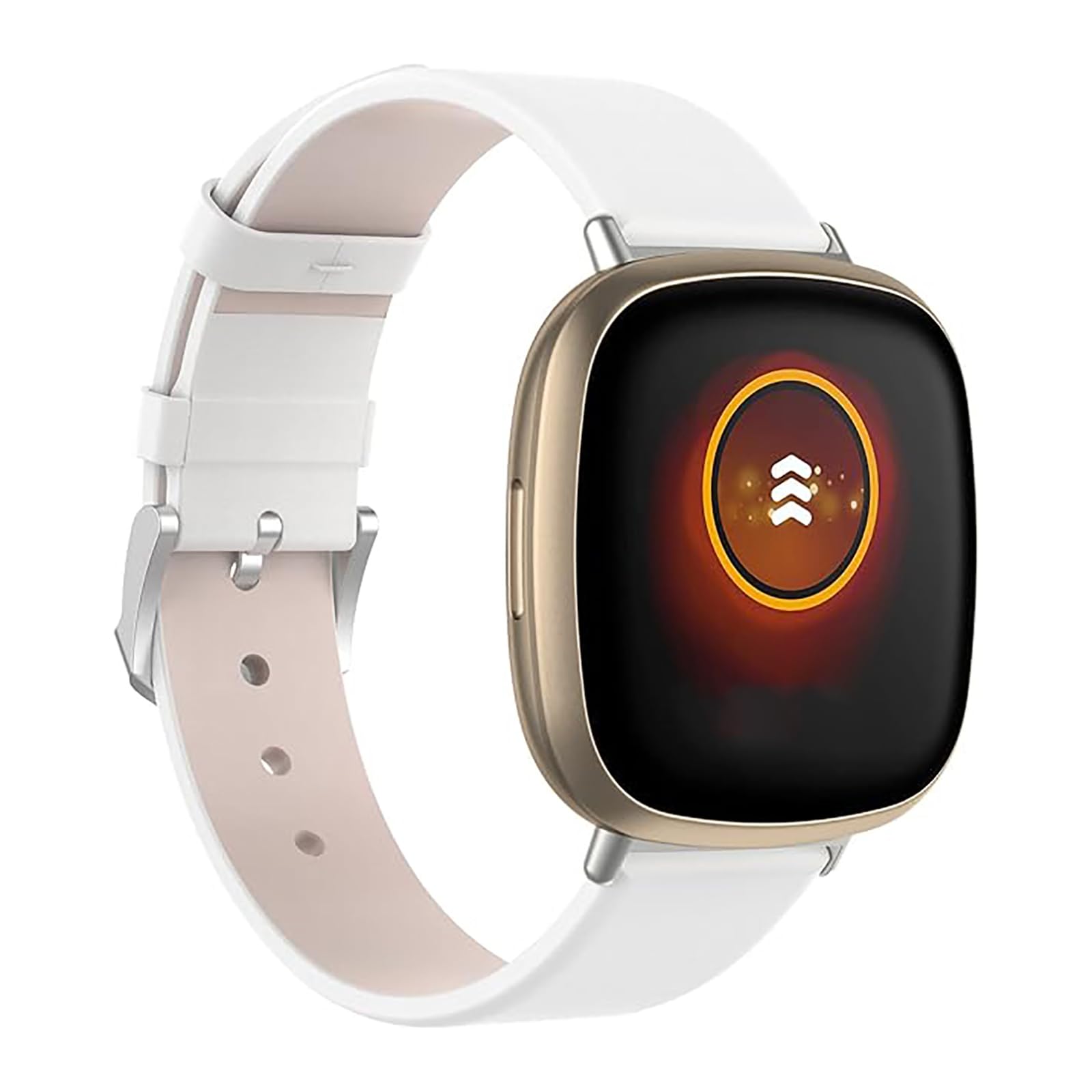 Bracelet de montre pour Fitbit Versa 3/4 Sense blanc un style intemporel