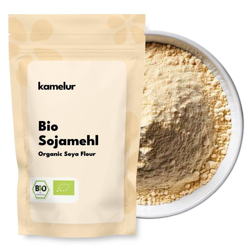 Kamelur 1kg BIO Sojamehl, Soja Mehl BIO ohne Zusätze