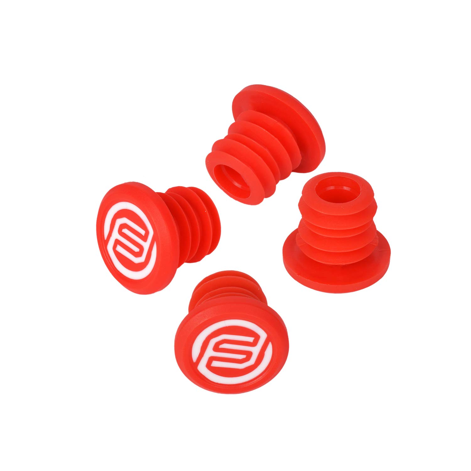 FIFTY-FIFTY 4-Pack Mountian Bike Bar End Plugs, Bicycle Handlebar End Caps