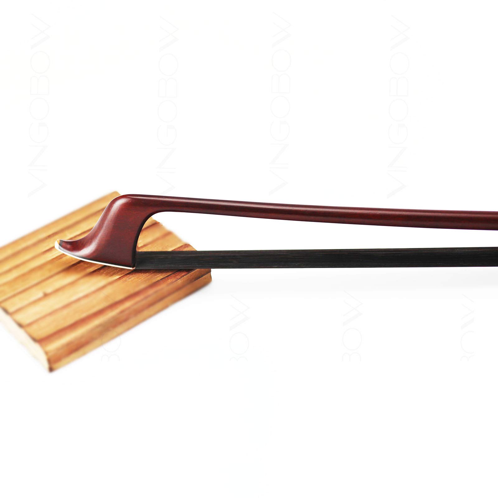 archet contrebasse français VINGOBOW modèle français 1/4 taille 66cm pernambuco performance bien équilibrée pour les joueurs avancés