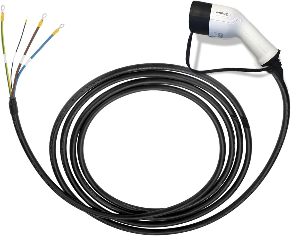 EVPLUG® Replacement Charging Cable Type 2-7,4kW – 12m Electric Car EV PHEV