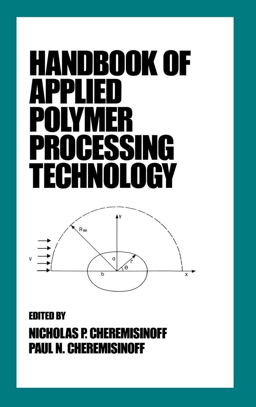 Handbook of Applied Polymer Processing Technology (Plastics Engineering)