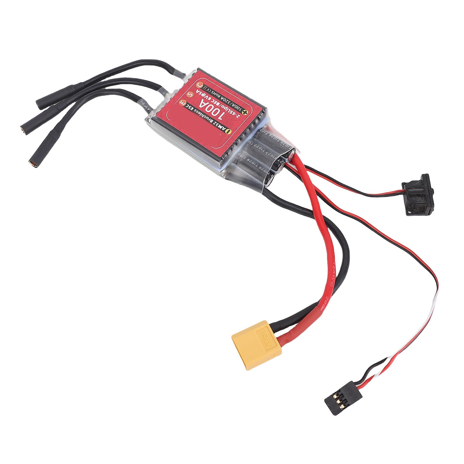 BRRNOO AM32 100A ESC, Regulator Obrotów dla Silników Bezszczotkowych 3650