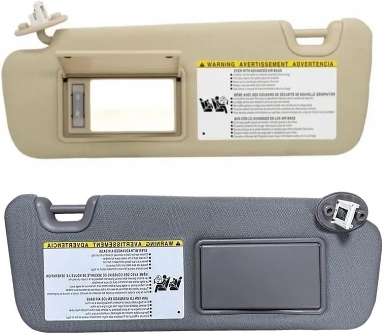 マルビーレサンバイザーカバー運転席側＆助手席側左右セット