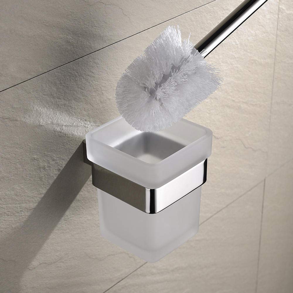 Szczotka do WC, Głowica Easy Clean - Zestaw szczotek do czyszczenia toalety w łazience Łazienka szczotka do WC Uchwyt na szczotkę do WC Akcesoria łazienkowe