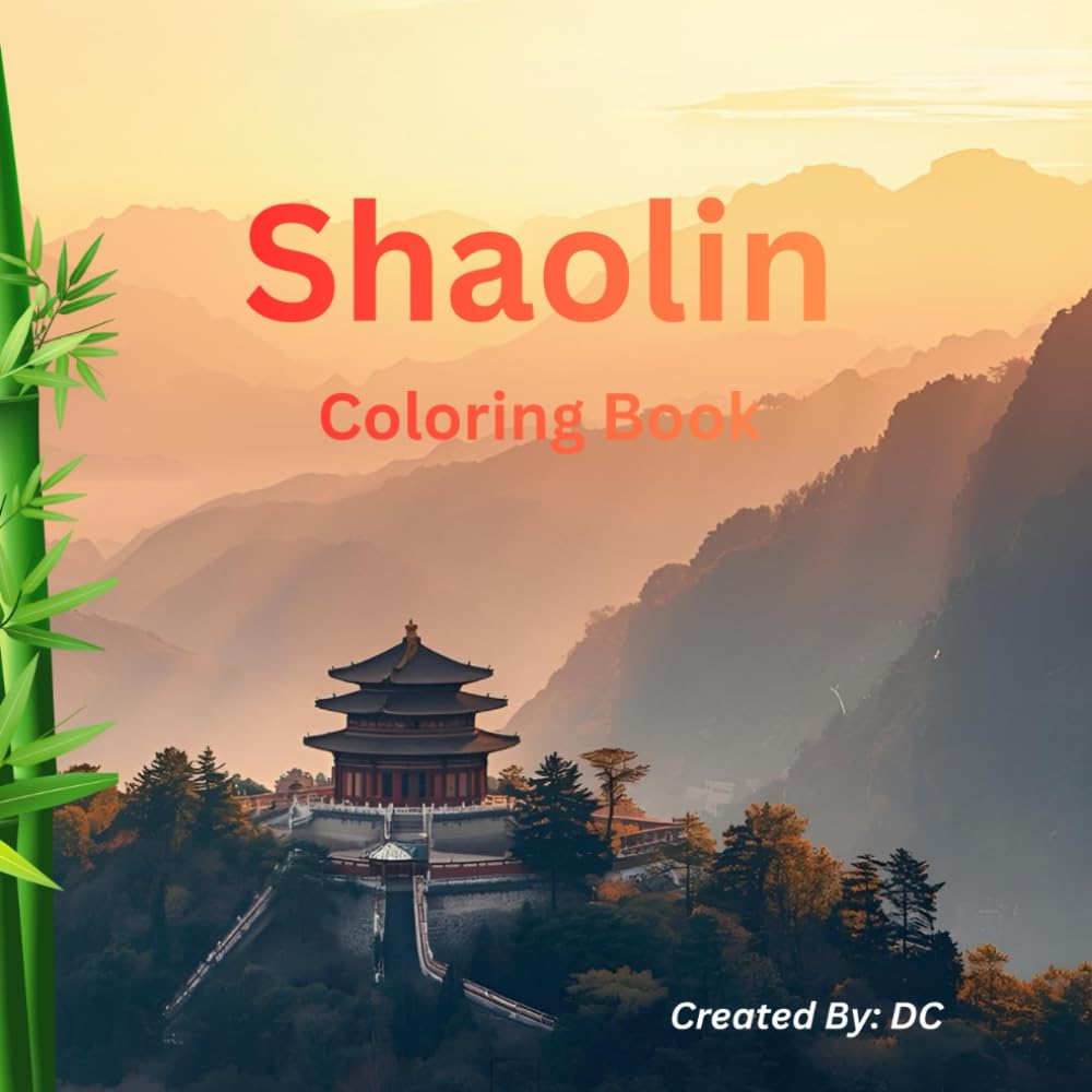 Shaolin Coloring Book (Higher Vibration Collection)