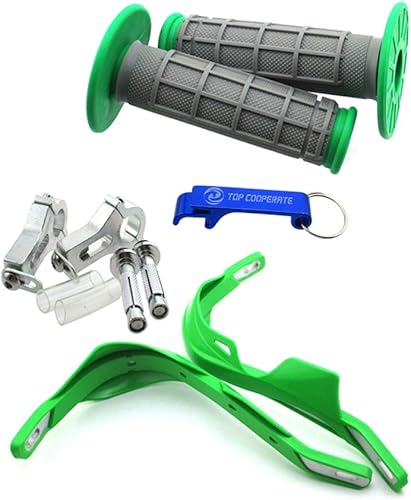 TC-Motor Barra de cepillo para manillar, protector de mano, protector de mano, empuñaduras de acelerador para manillar de 78 pulgadas, 0.866 in,