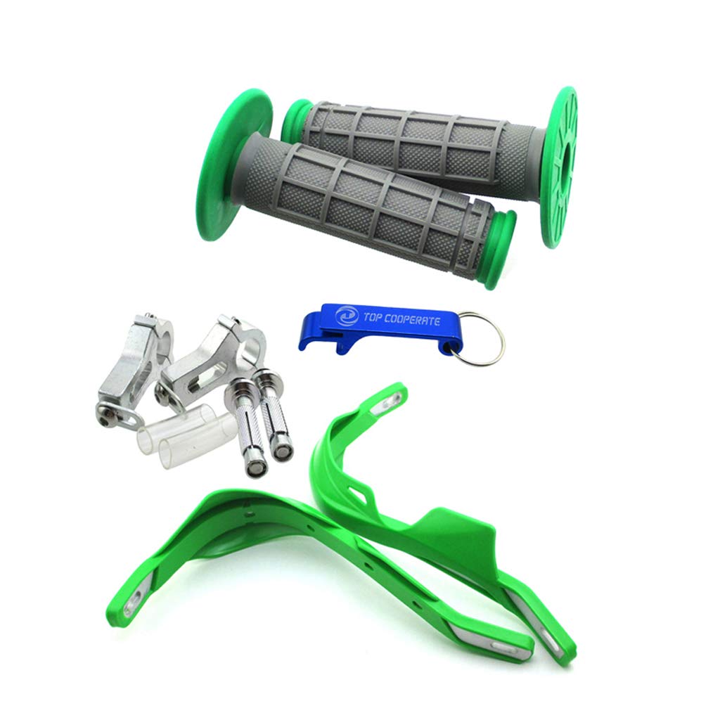 TC-Motor Handlebar Brush Bar Hand Guard Handguard Protector Throttle Grips for 7/8" 22mm Handlebar Motorcycle d Motocross KLX KX SSR Sunl Roketa SSR (